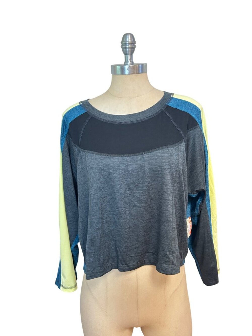 Free People Movement GO FOR THE GOAL Long Sleeve Top  XS NWT